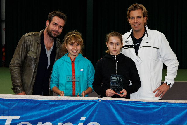 Girls singles - Anastasia Mikheeva (winner) - Valeriya Zeleva (finalist)
