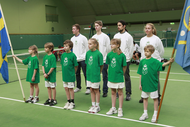 Ball kids and officials on finals day