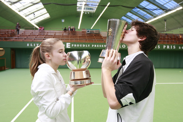 Winners Olga Fridman (UKR) & Marko Osmakcic (SUI) 2